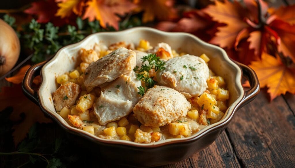 cornbread dressing with chicken