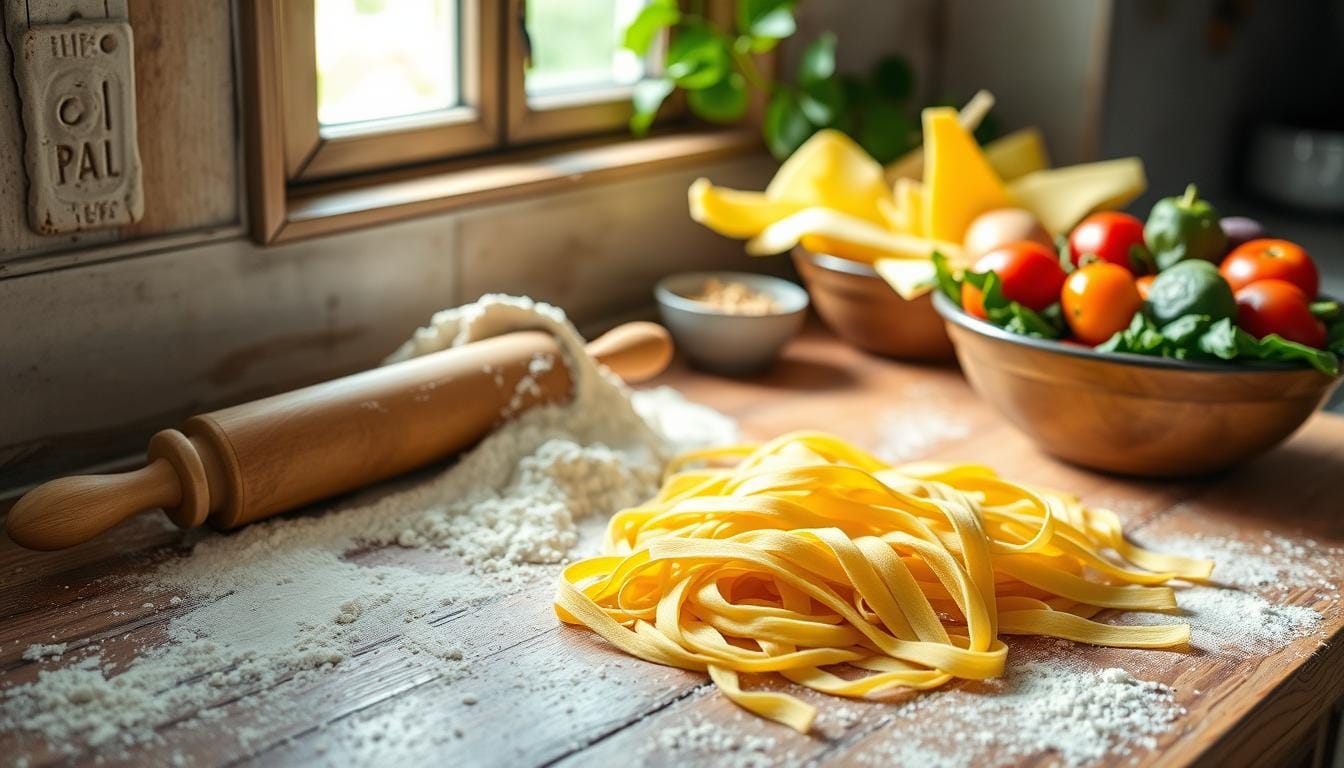 homemade gluten free pasta