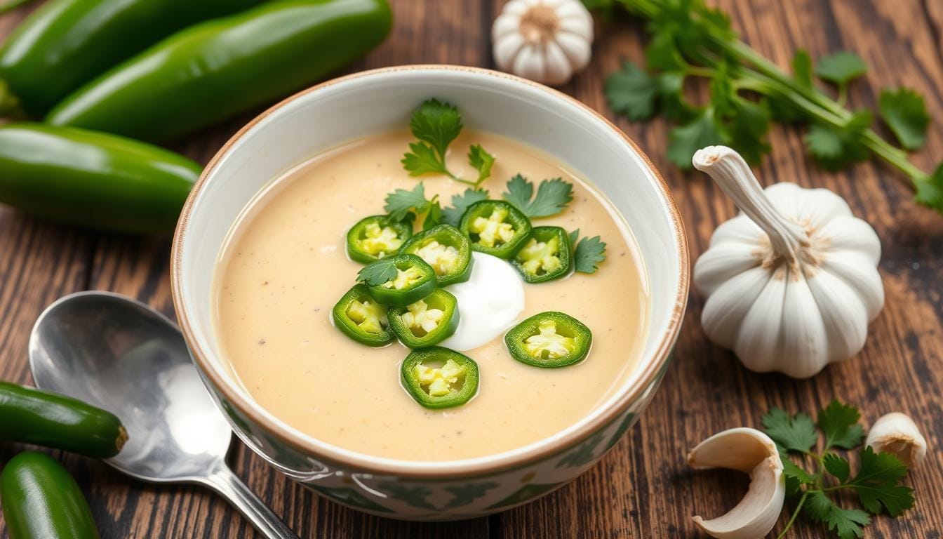 Spicy Cream of Jalapeno Soup | Simple Homemade Recipe 1 cream of jalapeno soup