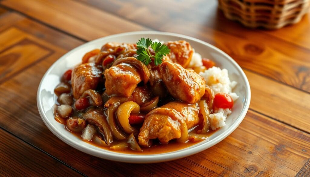 smothered chicken recipe