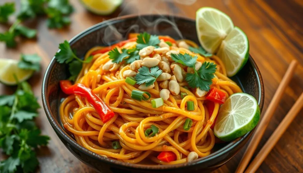 Home - Easy Recipes 4 Spicy Thai peanut noodles