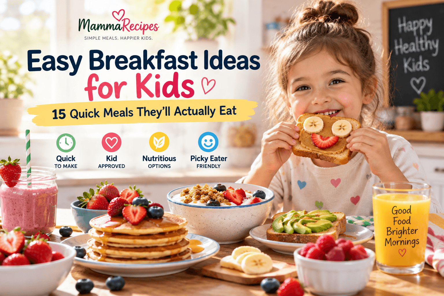 Easy breakfast ideas for kids